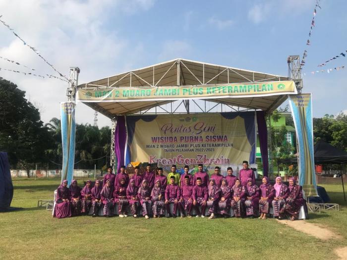 Wisuda Purna Siswa/i MAN 2 Muaro Jambi Tahun 2023 Di hadiri Sekda Muaro Jambi