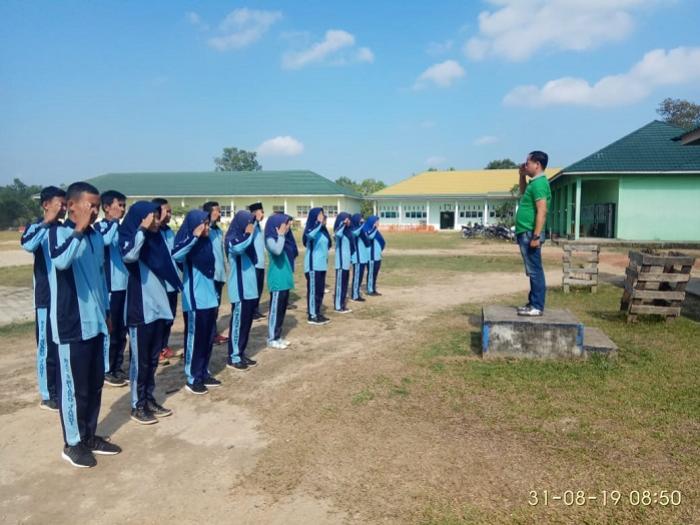 Kontingen Pramuka MAN 2 Muaro Jambi Di Lepas Untuk Mengikuti LSHRP UIN JAMBI Ke XV
