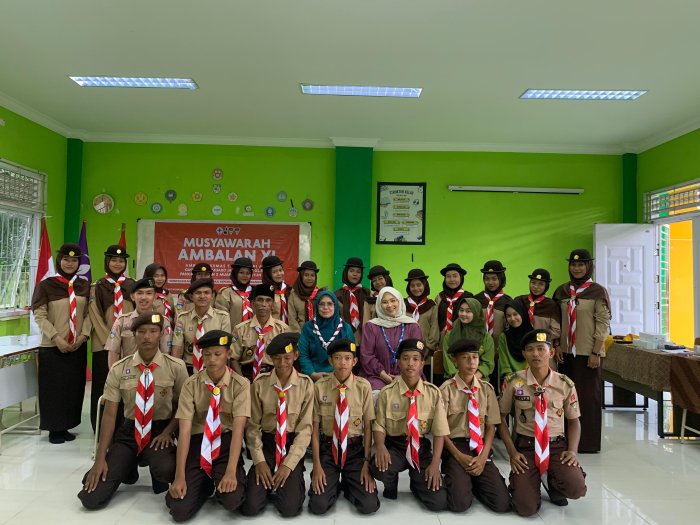 Pengurus Baru Ambalan Pramuka MAN 2 Muaro Jambi Terbentuk