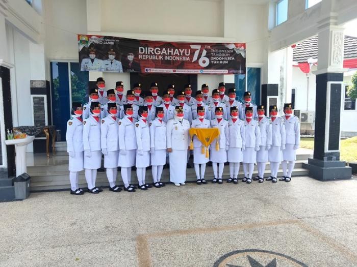 Dua Siswa MAN 2 Muaro Jambi Sukses Jadi Paskibraka Kab Muaro Jambi Tahun 2021