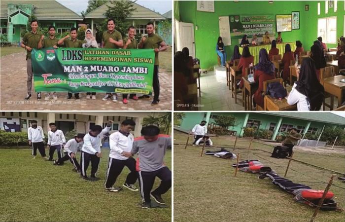 Latihan Dasar Kepemimpinan Siswa (LDKS) Ke II Tahun 2021 MAN 2 Muaro Jambi Berjalan Dengan Sukses