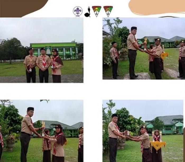 Ambalan Kemas Tabro - Putri Ayu Pangkalan MAN 2 Muaro Jambi Raih Juara II Lomba Pionering Kabupaten Muaro Jambi