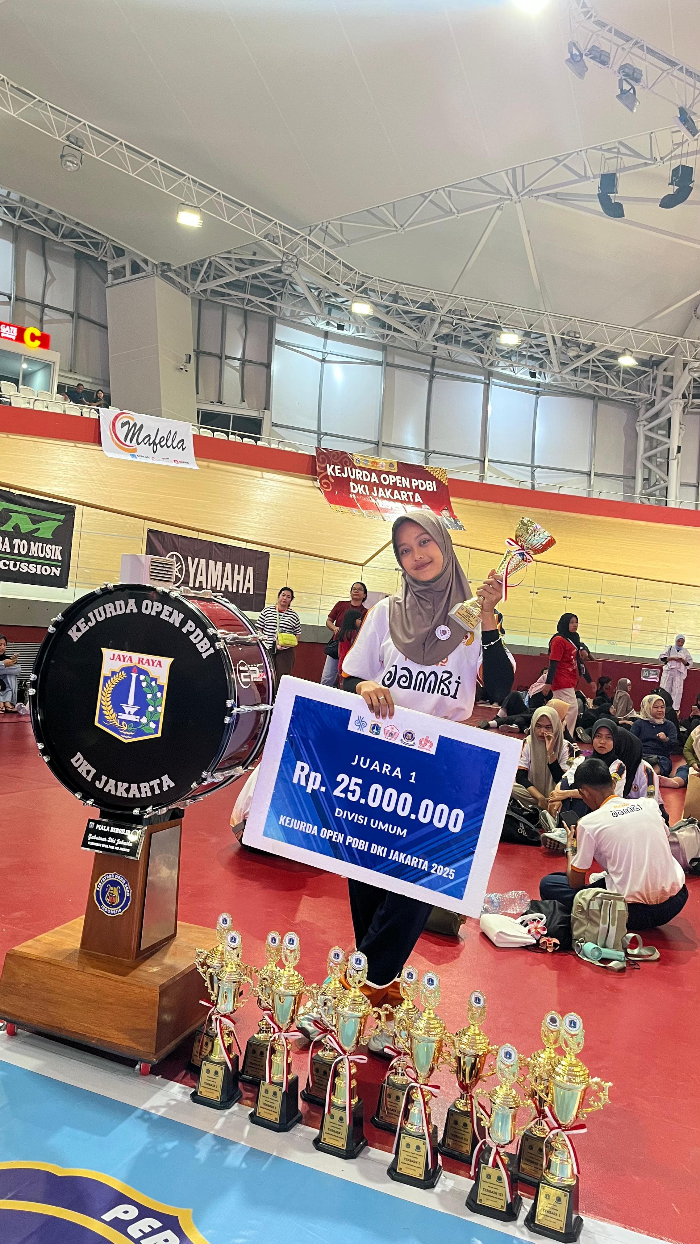 Indri, Siswi MAN 2 Muaro Jambi, Juarai Kejurda PDBI DKI Jakarta