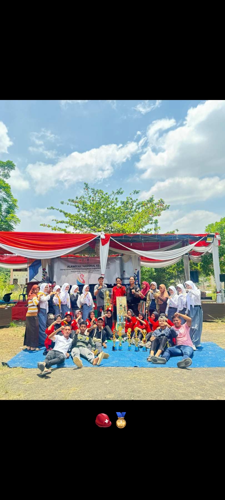 PMR MAN 2 Muaro Jambi Juara Umum Nasional Alawiyah Ke IV Tahun 2024.