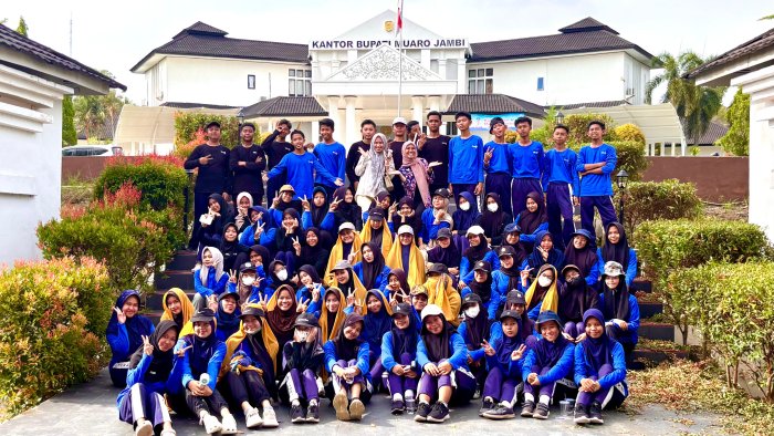 70 Siswa MAN 2 Muaro Jambi Tampil di Tari Massal MTQ Jambi