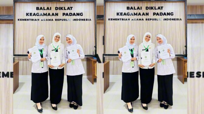 Tiga Guru MAN 2 Muaro Jambi Ikuti Latsar CPNS di Padang Tiga Guru MAN 2 Muaro Jambi Ikuti Latsar CPNS di Padang