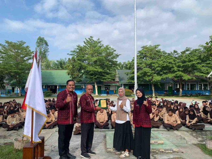 Hari Kedua  MAN 2 Muaro Jambi Sosialisasi PMBM ke Dua SMP N 6 Dan SMP N 38 Muaro Jambi