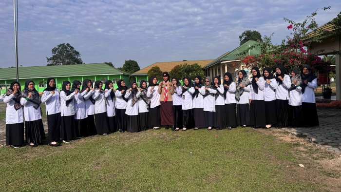 Siti Rahma Wakili Jambi di Perkemahan Pramuka Nasional Di Gorontalo