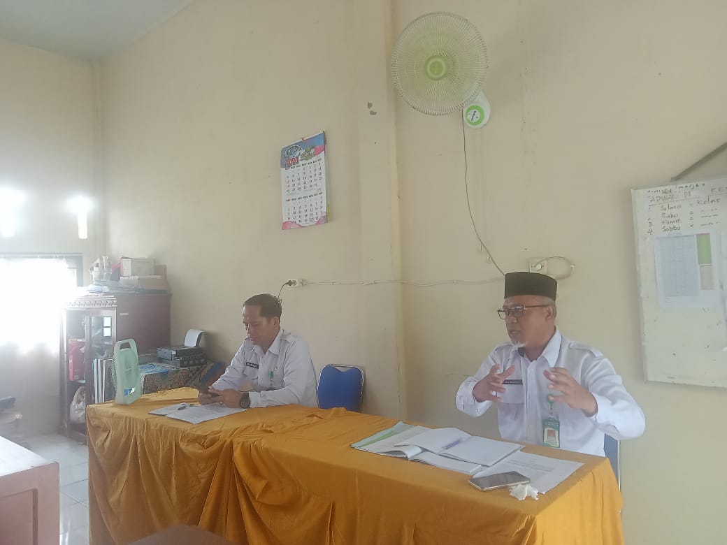 Rapat Awal  Tahun Pembelajaran MAN 2 Muaro Jambi fokus pada pembahasan job Desk dan P5P2RA