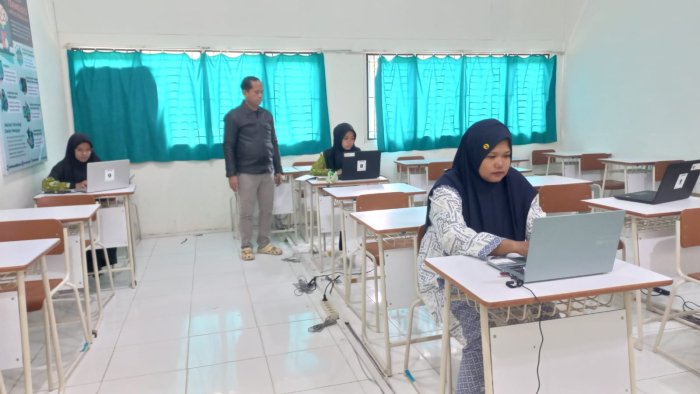 Simulasi Kedua OMI Kabupaten Berlangsung Lancar di MAN 2 Muaro Jambi