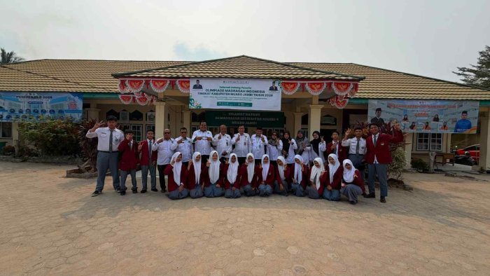 18 Murid MAN 2 Muaro Jambi Ikuti Olimpiade Madrasah Indonesia Tingkat Kabupaten Muaro Jambi