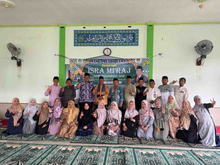 MAN 2 Muaro Jambi Peringati Isra Miraj 2026: Momentum Inspirasi Ilmu dan Keteguhan Akhlak